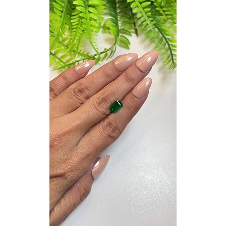 1.97 ct Emerald Green Natural Emerald