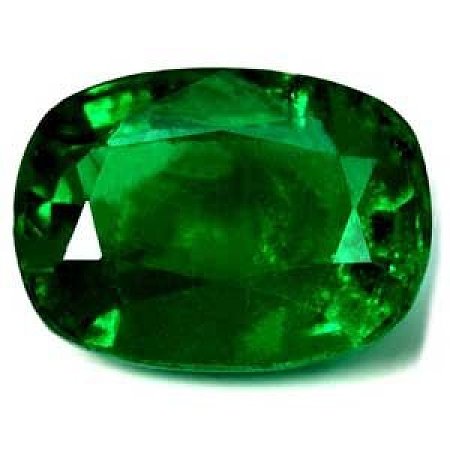 2.58 ct Cushion Green Natural Emerald