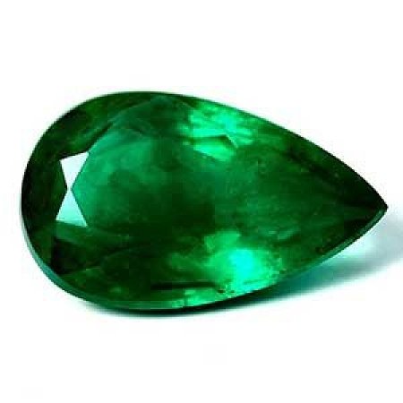 1.59 ct Pear Green Natural Emerald