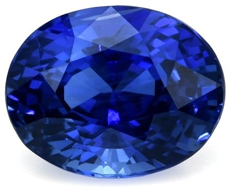 6.23 ct Oval Blue Natural Sapphire