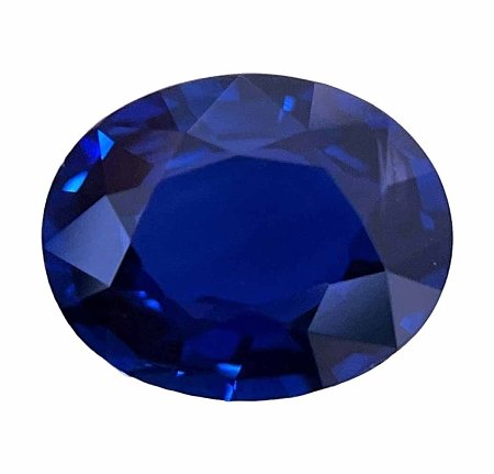 5.04 ct Oval Blue Natural Sapphire