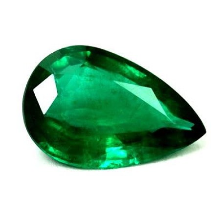 1.21 ct Pear Green Natural Emerald