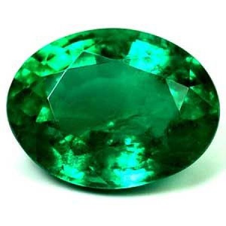 2.26 ct Oval Green Natural Emerald