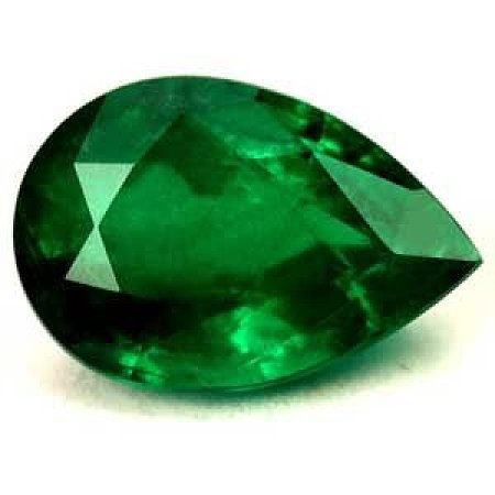 2.18 ct Pear Green Natural Emerald