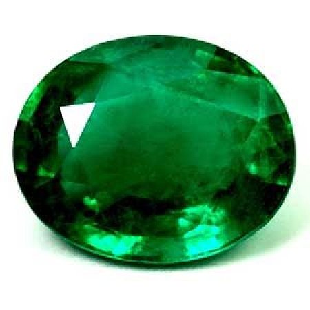 3.71 ct Oval Green Natural Emerald