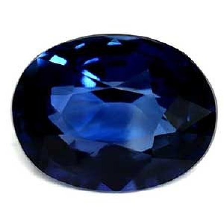 1.46 ct Oval Blue Natural Sapphire