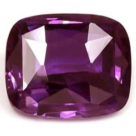 1.72 ct Cushion Purple Natural Sapphire