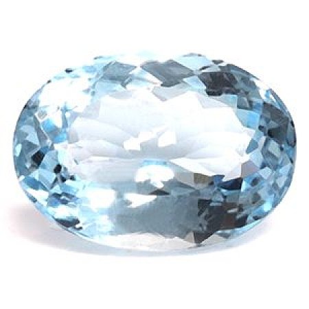 5.99 ct Oval Blue Natural Aquamarine
