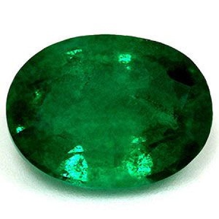 1.27 ct Oval Green Natural Emerald