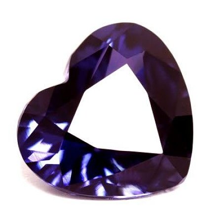 2.66 ct Heart Purple Natural Sapphire