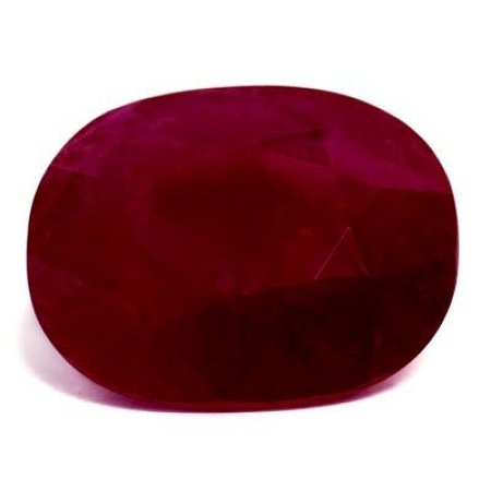 12.66 ct Oval Red Natural Ruby