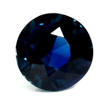 1.11 ct Round Blue Natural Sapphire
