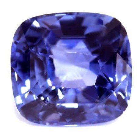 3.98 ct Cushion Blue Natural Sapphire