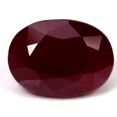 4.37 ct Oval Red Natural Ruby