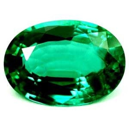1.66 ct Oval Green Natural Emerald