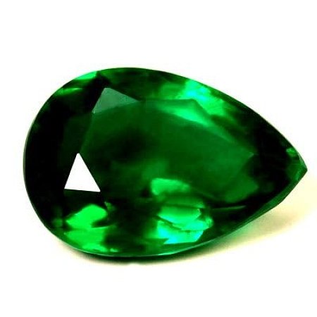 1.81 ct Pear Green Natural Emerald