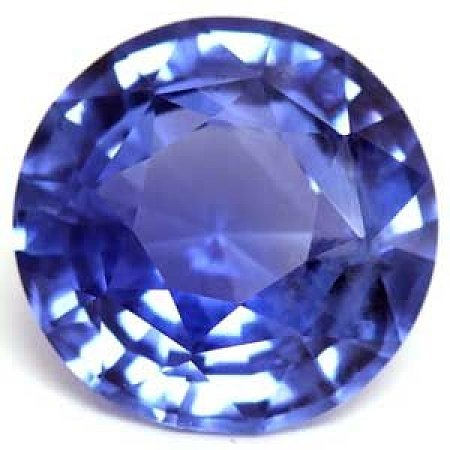 1.42 ct Round Blue Natural Sapphire