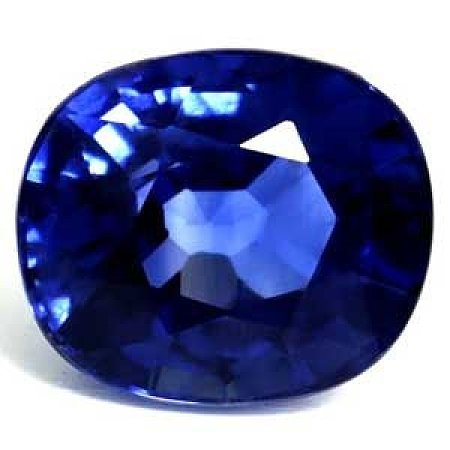 1.31 ct Cushion Blue Natural Sapphire