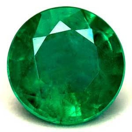1.79 ct Round Green Natural Emerald