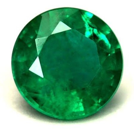 1.79 ct Round Green Natural Emerald