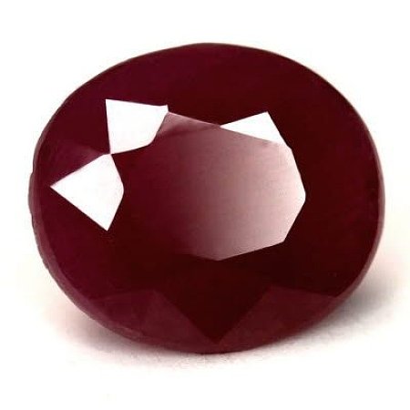 2.96 ct Oval Red Natural Ruby
