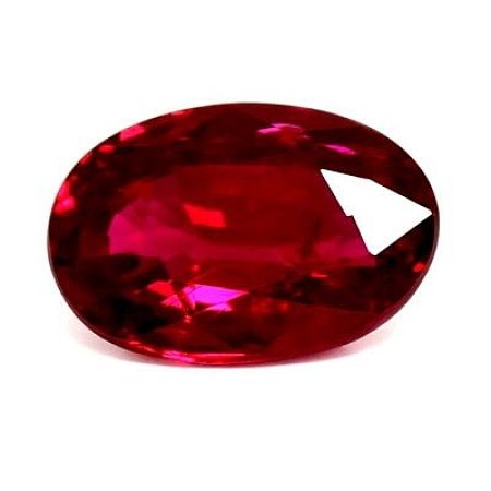 0.62 ct Oval Red Natural Ruby