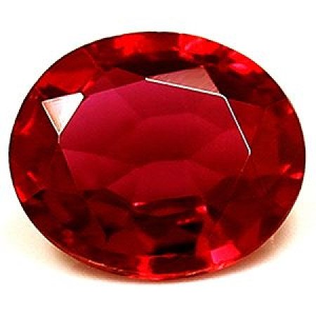 0.60 ct Oval Red Natural Ruby