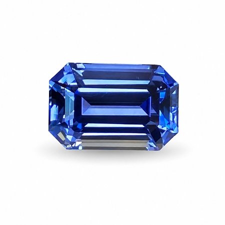 3.08 ct Emerald Blue Natural Sapphire