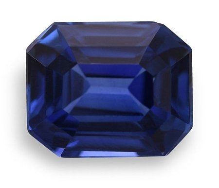 1.65 ct Emerald Blue Natural Sapphire
