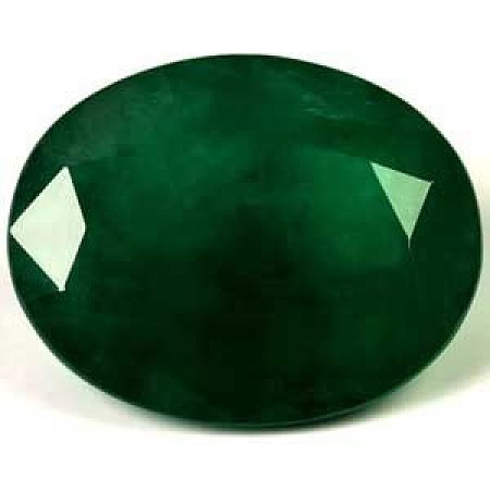 6.56 ct Oval Green Natural Emerald