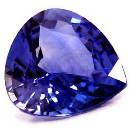 2.12 ct Pear Blue Natural Sapphire