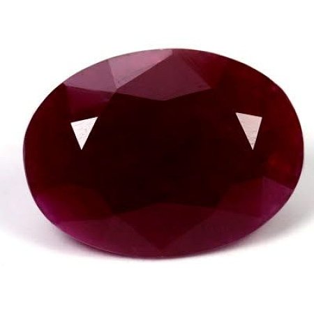 18.65 ct Oval Red Natural Ruby
