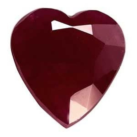 1.90 ct Heart Red Natural Ruby