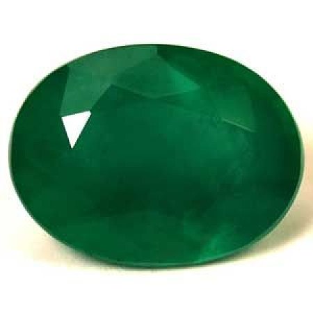 4.12 ct Oval Green Natural Emerald