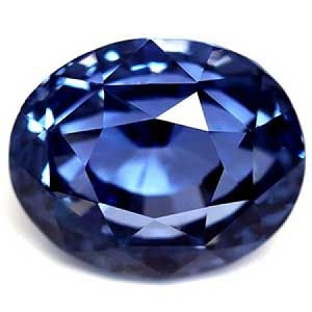 4.28 ct Oval Blue Natural Sapphire