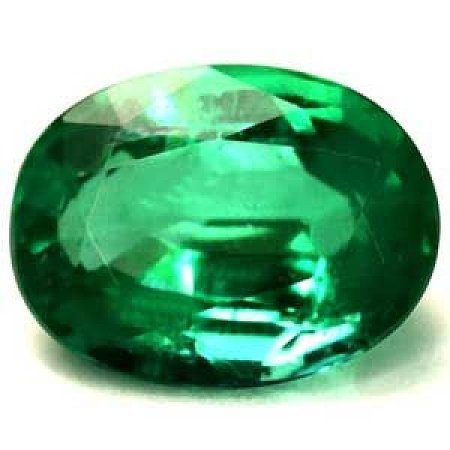 1.59 ct Oval Green Natural Emerald