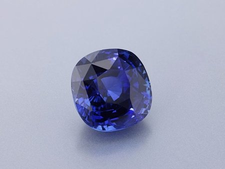 6.74 ct Cushion Blue Natural Sapphire