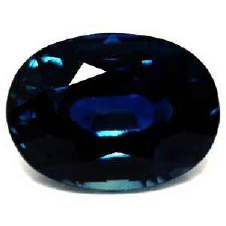1.20 ct Oval Blue Natural Sapphire
