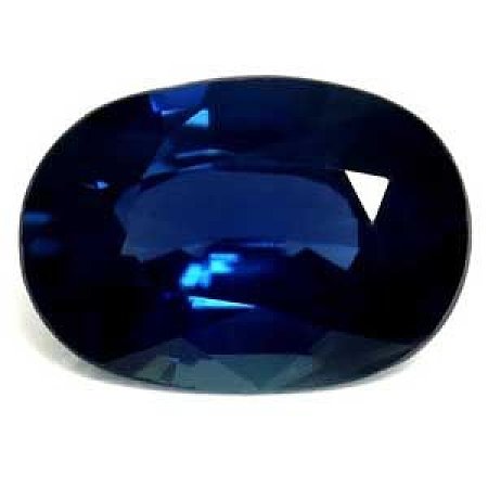 0.98 ct Oval Blue Natural Sapphire