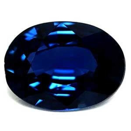 0.97 ct Oval Blue Natural Sapphire