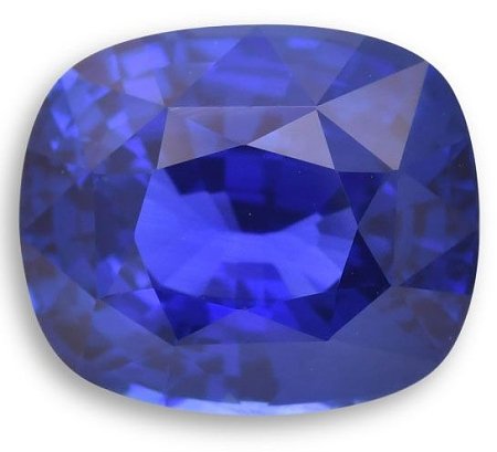 8.50 ct Cushion Blue Natural Sapphire