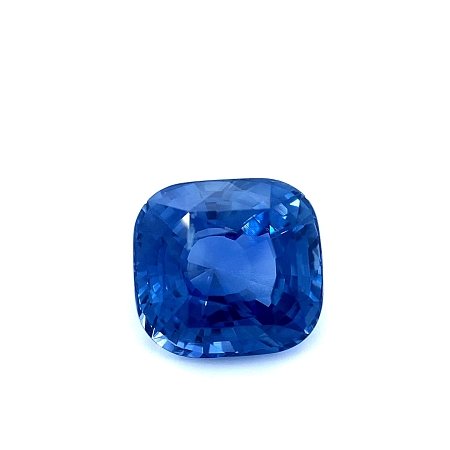 6.03 ct Cushion Blue Natural Sapphire