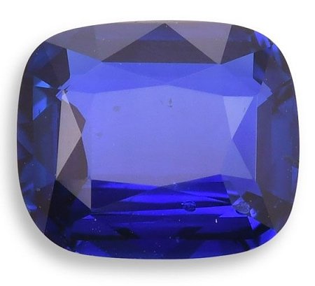 5.05 ct Cushion Blue Natural Sapphire