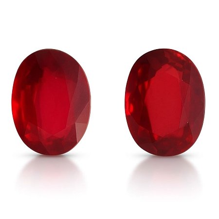 4.09 ct Oval Red Natural Ruby