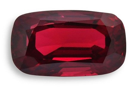 10.05 ct Cushion Red Natural Ruby
