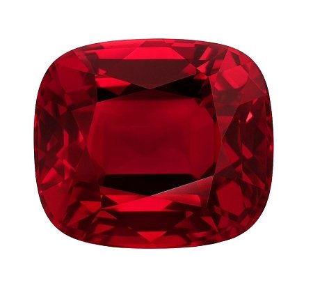 10.03 ct Cushion Red Natural Ruby