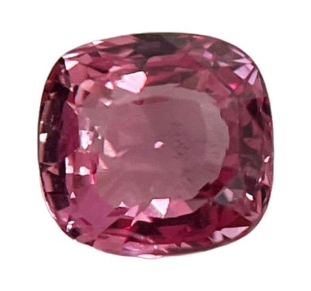 2.05 ct Cushion Orange Natural Sapphire