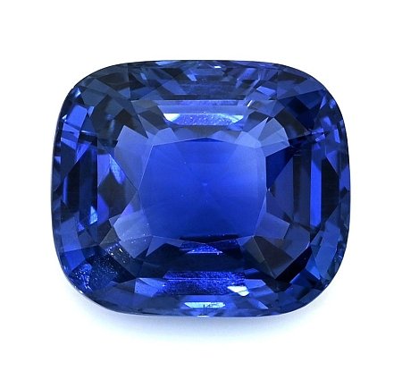 9.16 ct Cushion Blue Natural Sapphire
