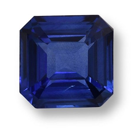 4.07 ct Emerald Blue Natural Sapphire