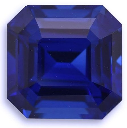 4.08 ct Emerald Blue Natural Sapphire